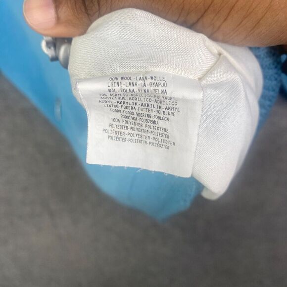 F.lli Campagnolo Insulated Ski Wool Blend Sweater Windstopper Lined Nordic Small - Picture 9 of 10